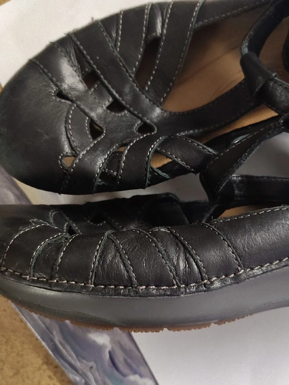 Clarks classic leather